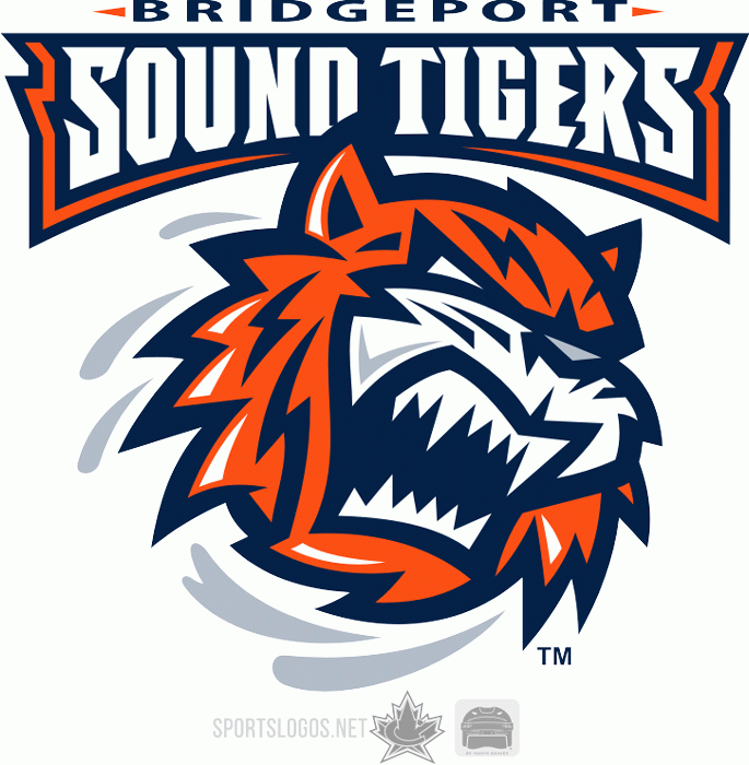 Bridgeport Sound Tigers 2006-2010 Primary Logo iron on transfers for T-shirts